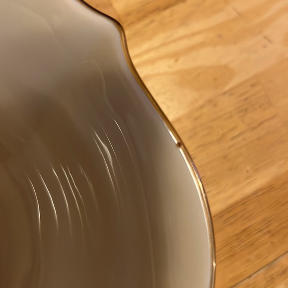 Lenox Bowl with Gold Accents on Top & Bottom - Picture 7 of 7